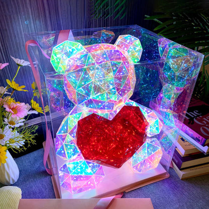 💕Valentine's Day Special - 60% OFF🎁 Colorful Glowing Bear