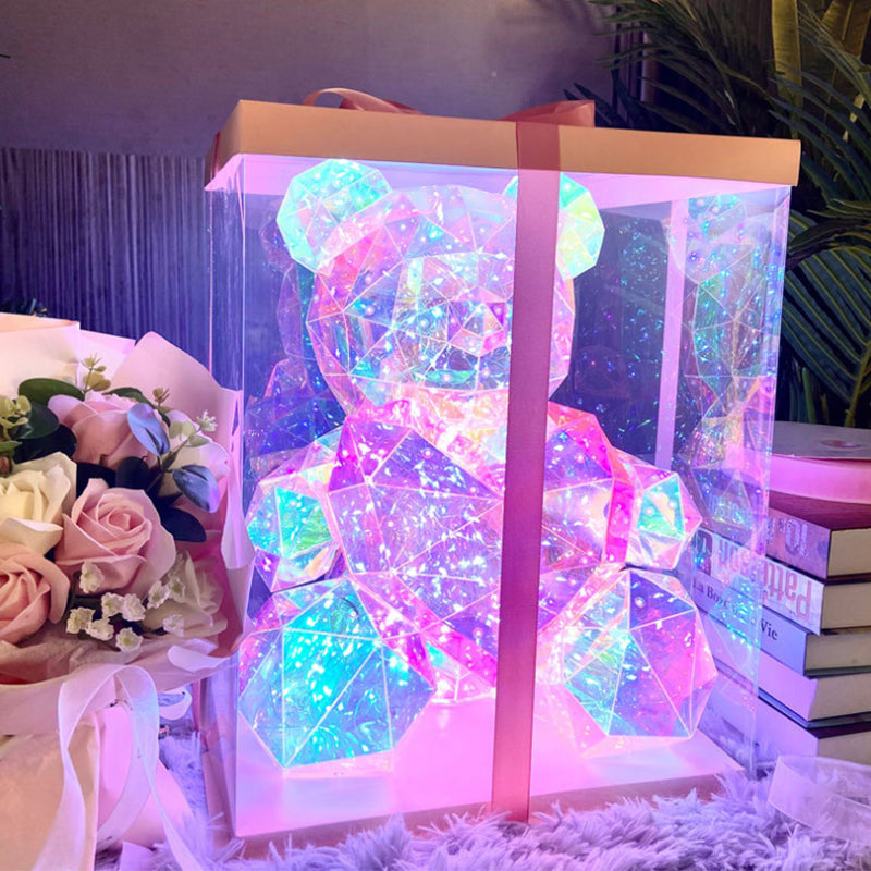 💕Valentine's Day Special - 60% OFF🎁 Colorful Glowing Bear