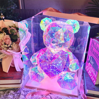 💕Valentine's Day Special - 60% OFF🎁 Colorful Glowing Bear