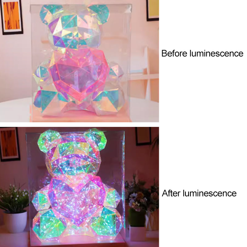 💕Valentine's Day Special - 60% OFF🎁 Colorful Glowing Bear