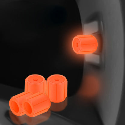 💥Glow-in-the-Dark Tire Valve Stems - Unique Auto Accessory