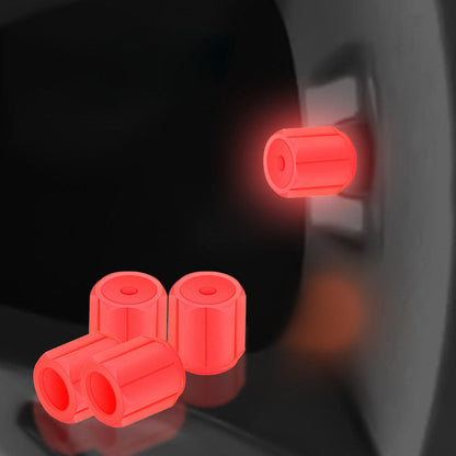 💥Glow-in-the-Dark Tire Valve Stems - Unique Auto Accessory