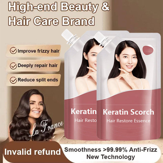 Buy 2 Get 1 Free-Keratin Hair Repair Essence Lotion