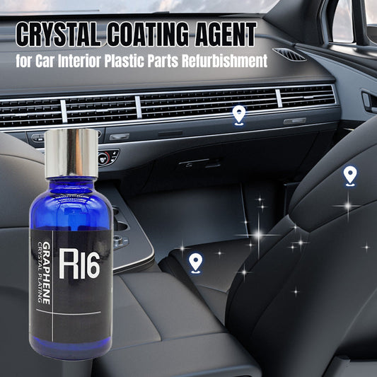 🔥2025 Hot sale!🚗 Crystal Coating Agent for Car Interior Plastic Parts Refurbishment