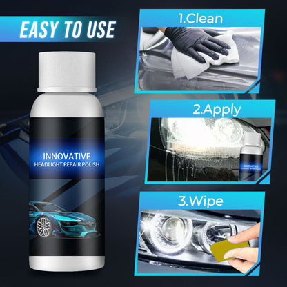 🔥 LAST DAY PROMOTION - 50%OFF🔥Car Headlight Repair Fluid（The more you buy, the higher the discount）