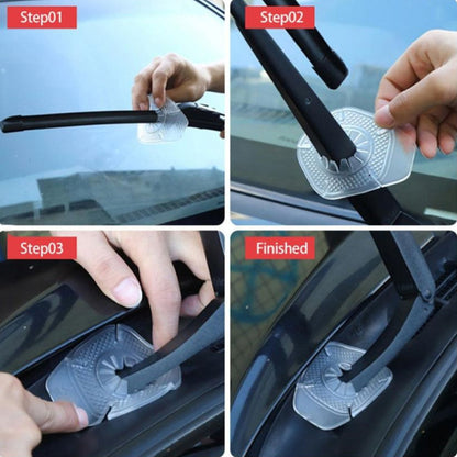 🔥Car Wiper Arm Hole Silicone Protector Pads