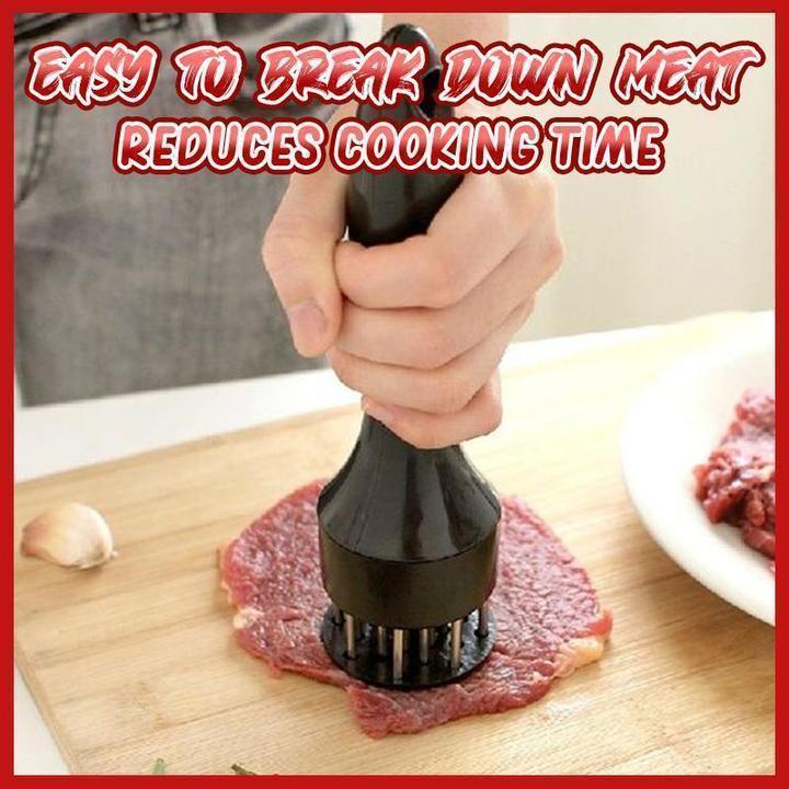 🥩 Stainless-Steel 21-Blade Meat Tenderizer