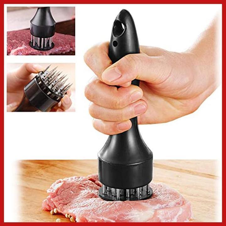 🥩 Stainless-Steel 21-Blade Meat Tenderizer