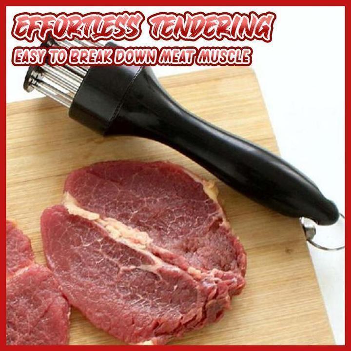 🥩 Stainless-Steel 21-Blade Meat Tenderizer