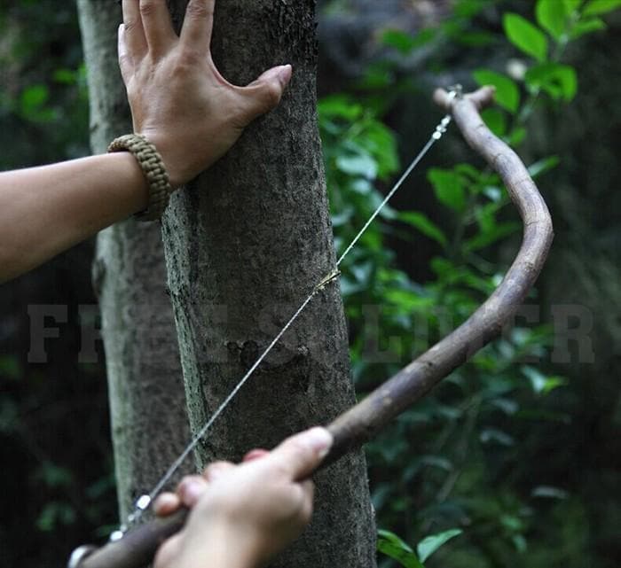 🔥BUY 1 GET 1 FREE🔥 Survival Gear Stainless Steel Wire Saw