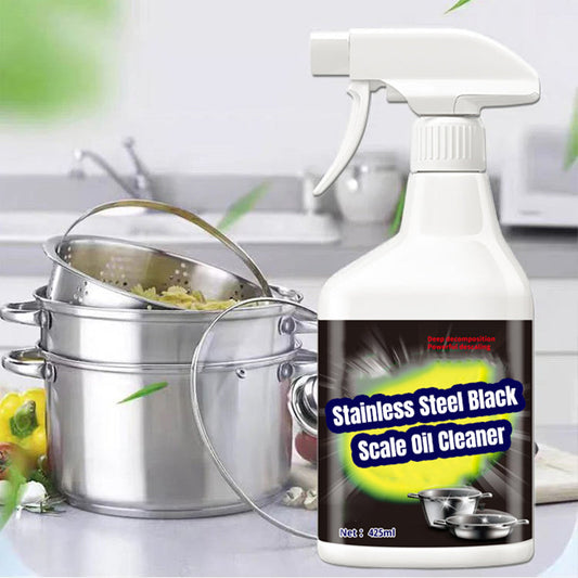 💦 Limited Time Half Price - Stainless Steel Black Scale Oil Cleaner ✅