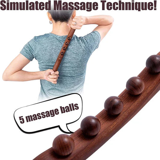 🔥LAST DAY SALE 50% OFF💥Wooden lymphatic massage stick