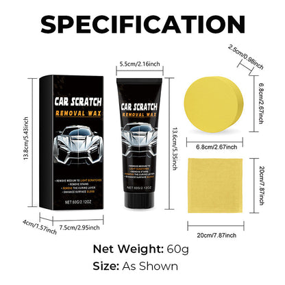 💥 LAST DAY! 55% OFF 💥 Car Scratch Repair Wax – Instantly Hide Scratches, Restore Shine & Protect Your Paint 🚗✨