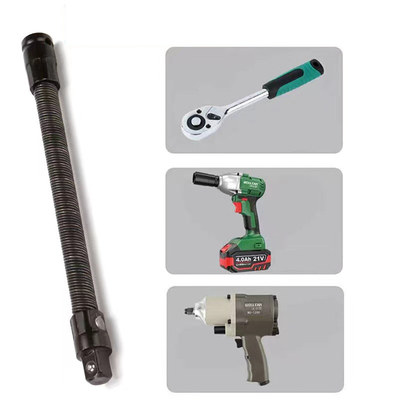 🔧 50% OFF NOW! 🔩 1/2" Flexible Socket Extension Bar – Conquer Tight Spaces, Durable Construction & Universal Fit 🛠️