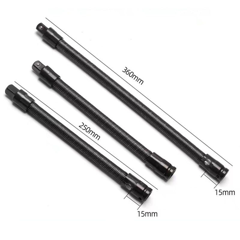 🔧 50% OFF NOW! 🔩 1/2" Flexible Socket Extension Bar – Conquer Tight Spaces, Durable Construction & Universal Fit 🛠️