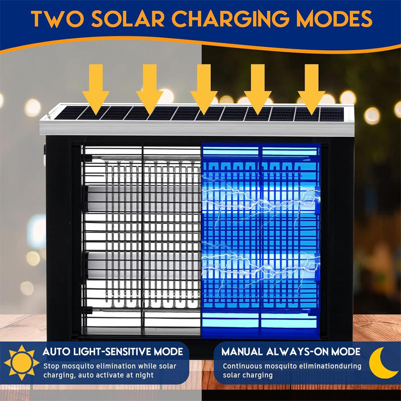 🔥🏡 🦟Garden Essentials, Solar Mosquito Killer Lights, Intelligent Mosquito Killer!