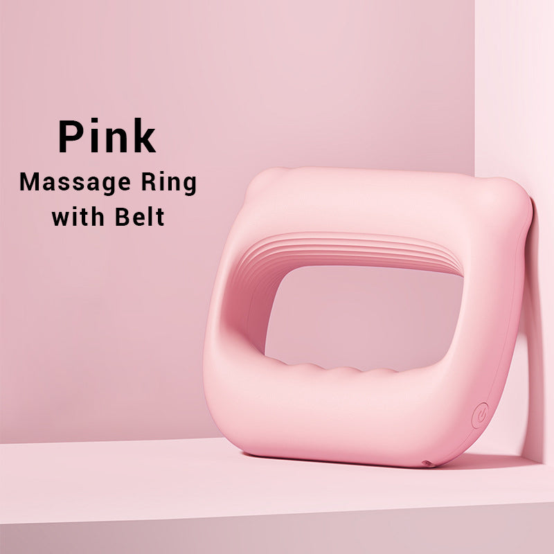 💆 Portable Wireless Vibration Massager with Hands-Free Belt