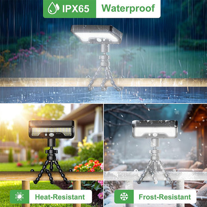 Removable Portable Dual Charging USB-C ＆ Solar Sensor Light
