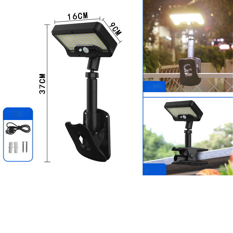 Removable Portable Dual Charging USB-C ＆ Solar Sensor Light