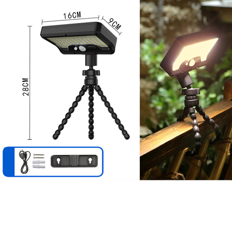 Removable Portable Dual Charging USB-C ＆ Solar Sensor Light