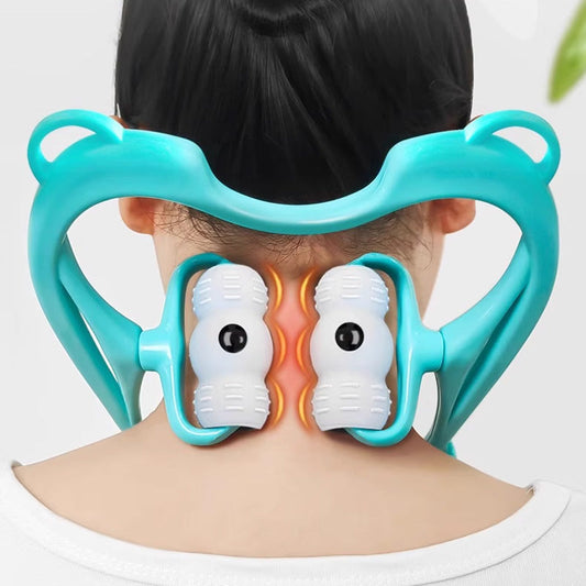 Manual Cervical Spine Massager Clip for Pain Relief