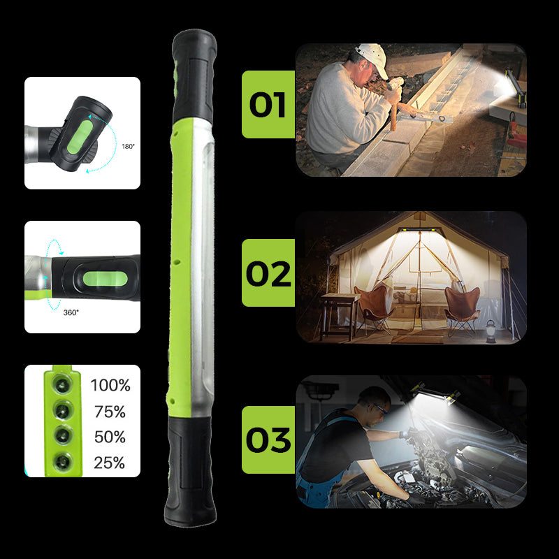 ⏳Limited-time 50% off⏰3000LM LED Work Light with Hook✨