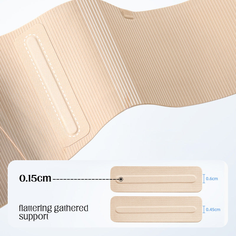 Removable Straps Wire-Free Gathering Bra