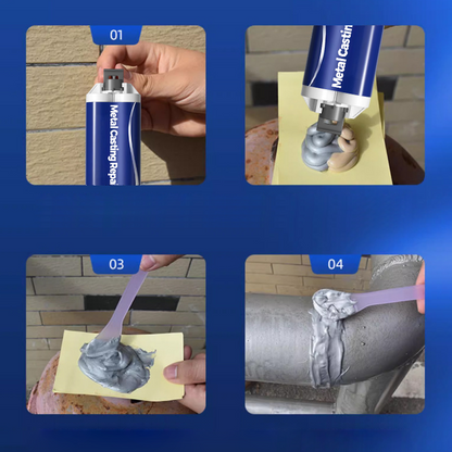 🛠️ BUY 2 GET 1 FREE! ⚡ Metal Casting Repair Glue – High-Strength Bond, Fast Curing & Heat Resistant 🔥