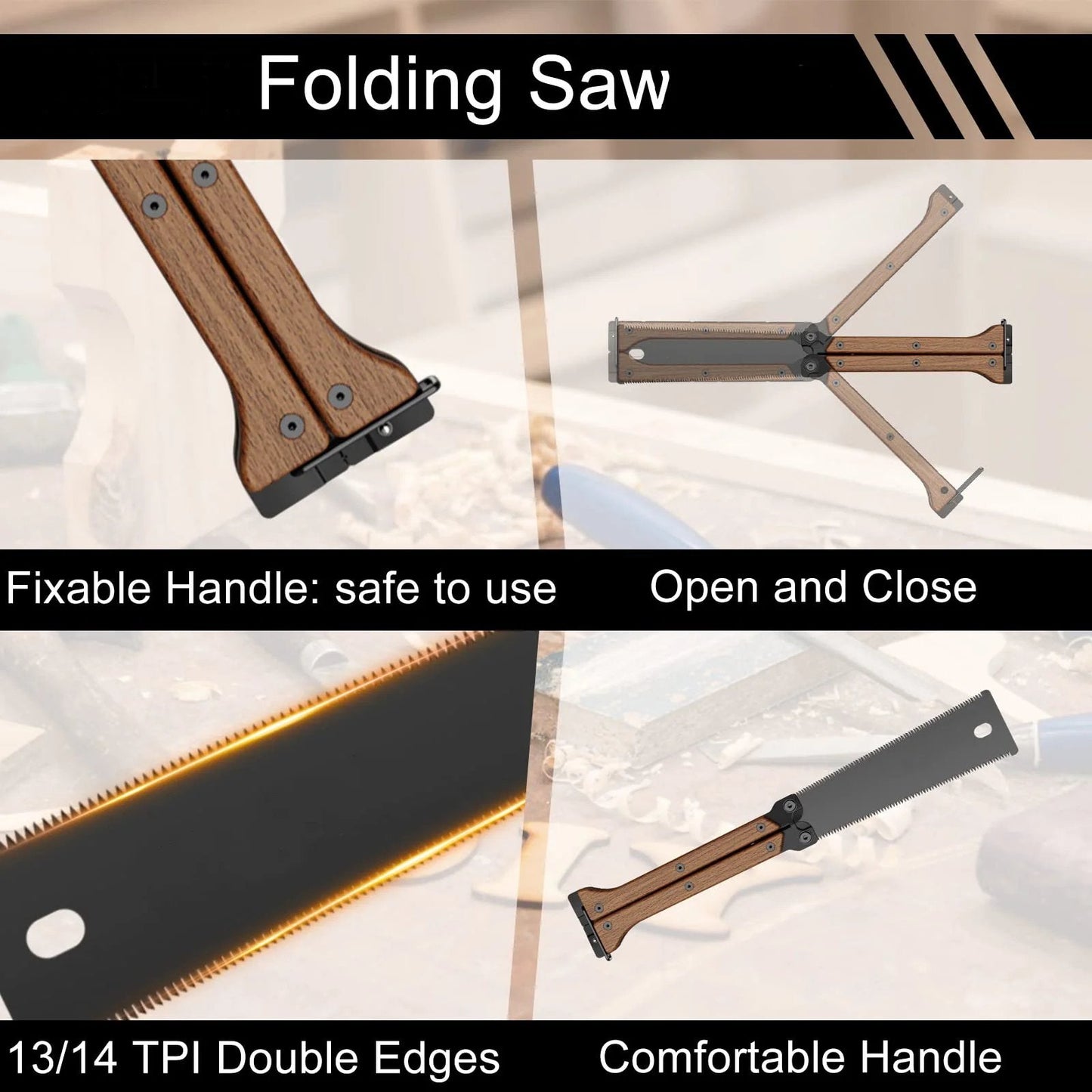 🔥50% limited-time discount🔥Double-sided folding saw
