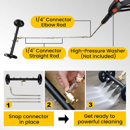 🚗2025 Hot Sale🔥Versatile Pressure Undercarriage Cleaner Nozzle