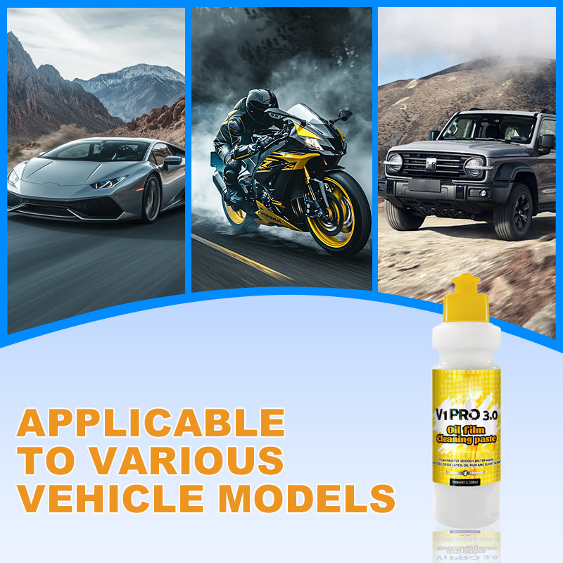 Automotive Glass Oil Film Cleaning Paste