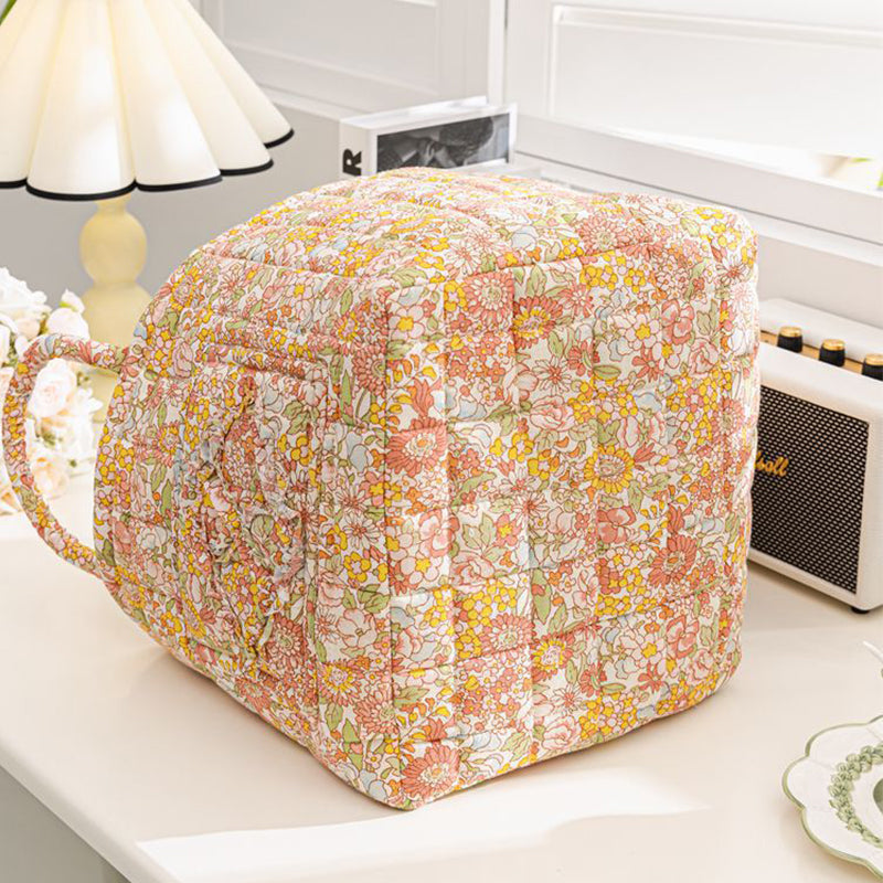 ✨2026 Hot Sale 50%OFF⌛Portable Floral Fabric Storage Basket