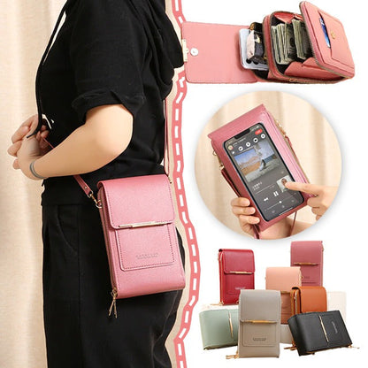 ⏳LAST DAY SALE 50% OFF💕Women's Touch Screen Mobile Phone Messenger bag