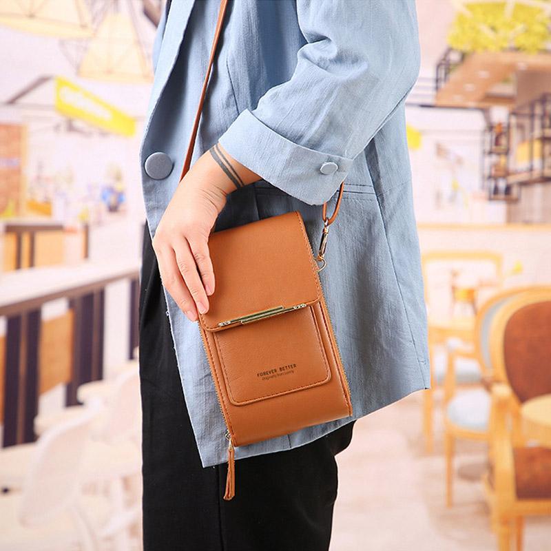 ⏳LAST DAY SALE 50% OFF💕Women's Touch Screen Mobile Phone Messenger bag
