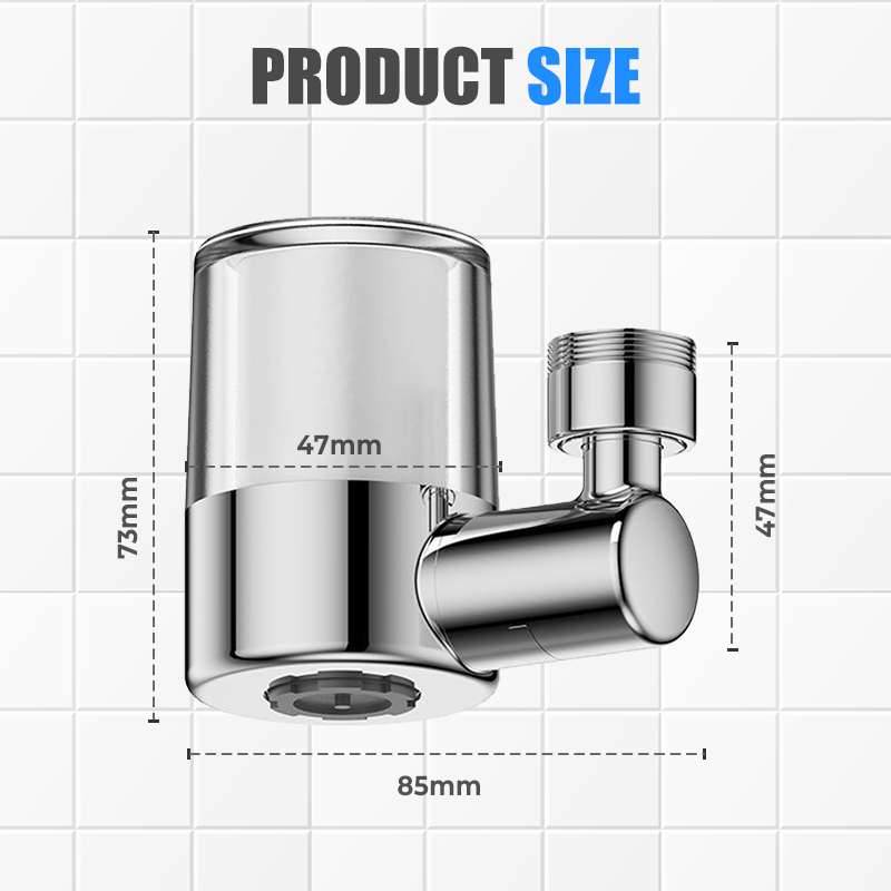🔥 NEW! 720° Rotating Faucet Filter Nozzle Set – Clean Water & Perfect Spray in One! 💦✨