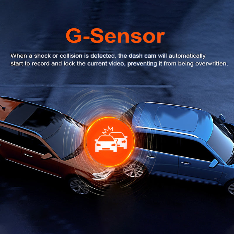 🏆🏆2025 flagship model 4K 📸dual-camera + GPS positioning dashcam