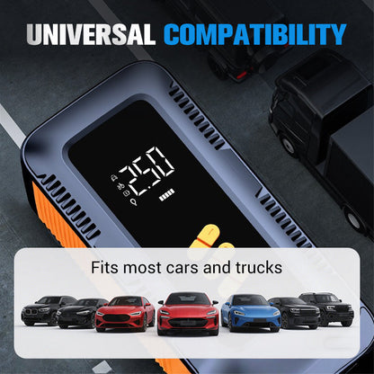 Portable Car Jump Starter with Air Compressor