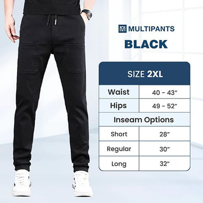 💥 MultiPants – High-Stretch, Multi-Pocket Durable Cargo Pants | Built for Movement & Everyday Utility 🎒