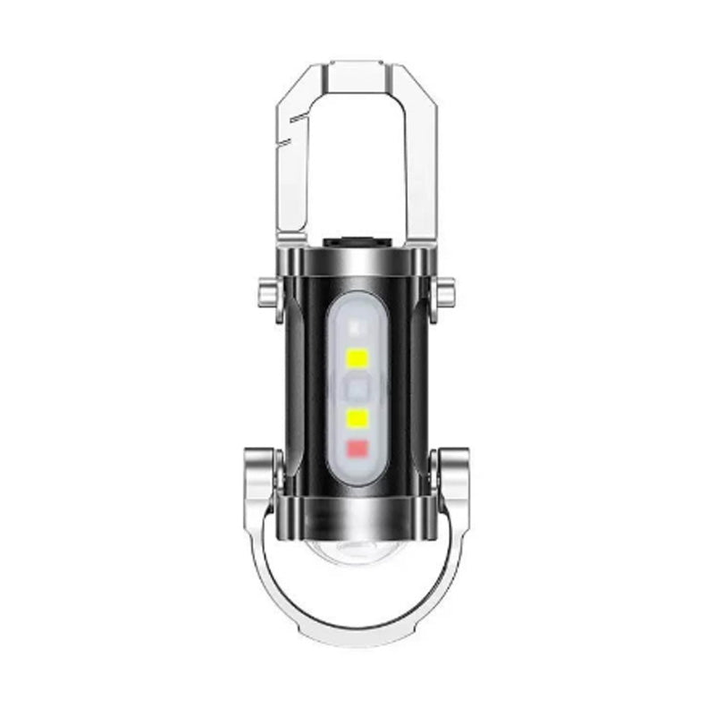 💡USB-C Rechargeable Keychain Flashlight | 500 Lumens EDC Mini Light, IPX6 Waterproof⚡⚡
