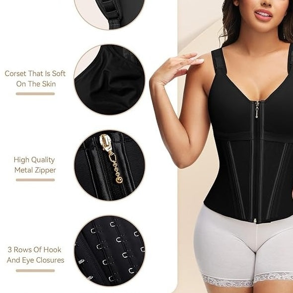 🥳2026 HOT SALE🥳💞50K+ SOLD!💪🏃‍♀️ 50% OFF Women's Waist Trainer – All-day comfort with gentle support! Designed for effective tummy control & a smoother silhouette. Breathe easy, look great. 🌸🦋