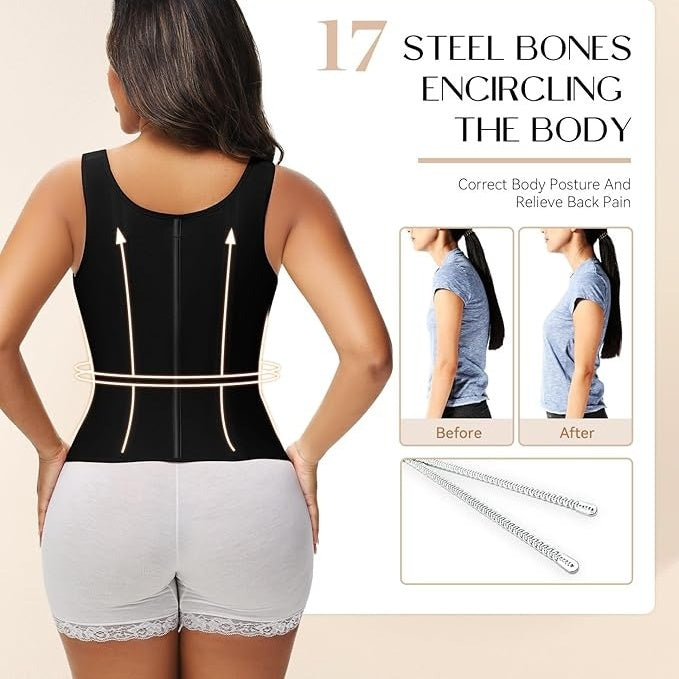 🥳2026 HOT SALE🥳💞50K+ SOLD!💪🏃‍♀️ 50% OFF Women's Waist Trainer – All-day comfort with gentle support! Designed for effective tummy control & a smoother silhouette. Breathe easy, look great. 🌸🦋