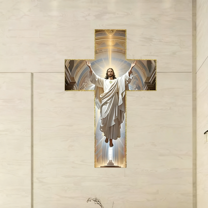 ✝️2026 New Arrivals: 50% Off for a Limited Time!✨Retro Jesus Christ Wall Cross Decor✝️