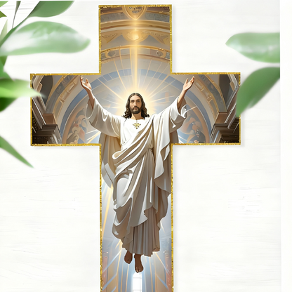 ✝️2026 New Arrivals: 50% Off for a Limited Time!✨Retro Jesus Christ Wall Cross Decor✝️