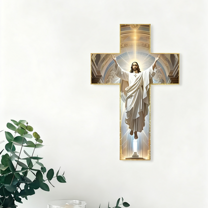 ✝️2026 New Arrivals: 50% Off for a Limited Time!✨Retro Jesus Christ Wall Cross Decor✝️