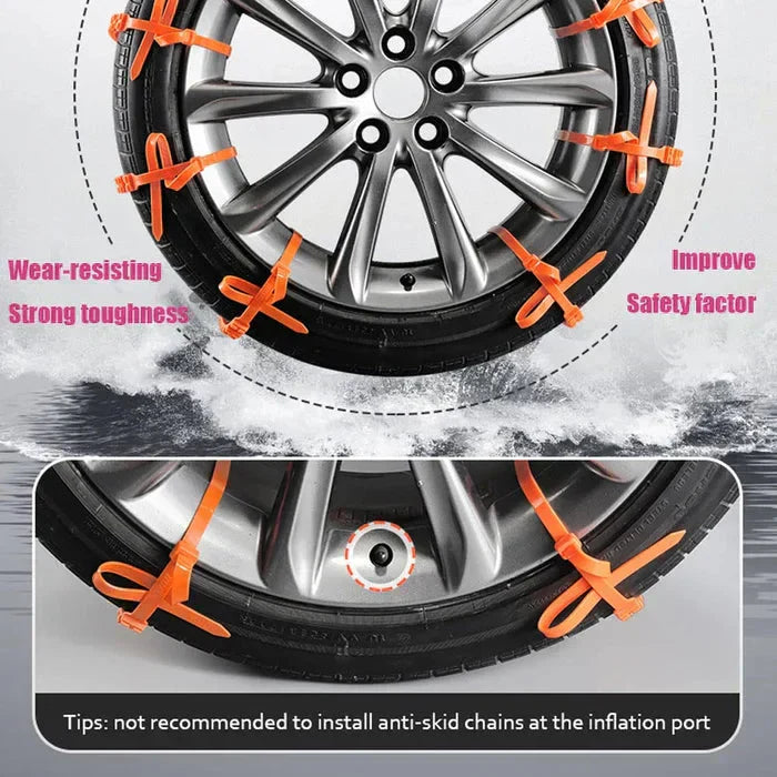 🔥2026 New Year Save 50% Off 🔥⛓️Universal Reusable Anti-skid Nylon Tire Chains❄️