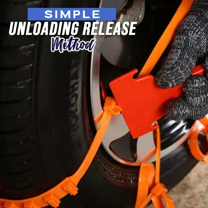 🔥2026 New Year Save 50% Off 🔥⛓️Universal Reusable Anti-skid Nylon Tire Chains❄️