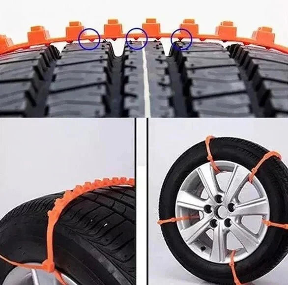 🔥2026 New Year Save 50% Off 🔥⛓️Universal Reusable Anti-skid Nylon Tire Chains❄️