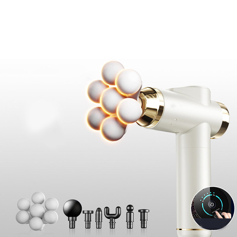 💆‍♂️ 50% OFF NOW! 🔥 Smart Deep Tissue Massage Gun - Multi-Head & Quiet, Perfect for Muscle Recovery and Relaxation ✨