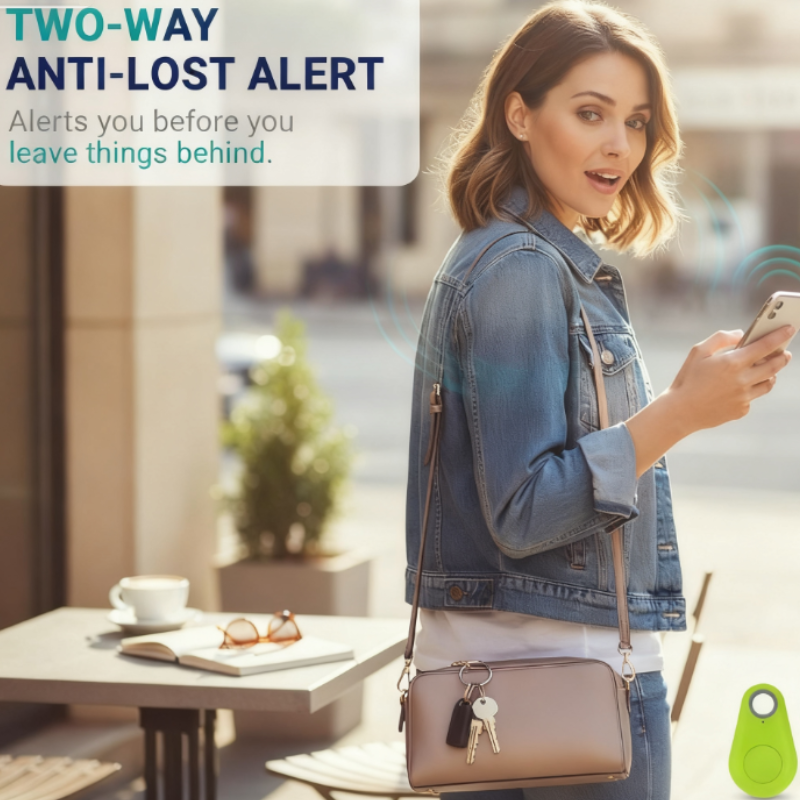 Anti-Lost Bluetooth Tracker for Keys & Pets