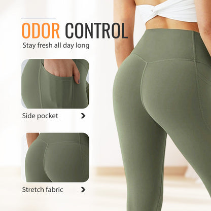 📢50%  OFF !! ⏰Quick-Dry High-Stretch Yoga Leggings